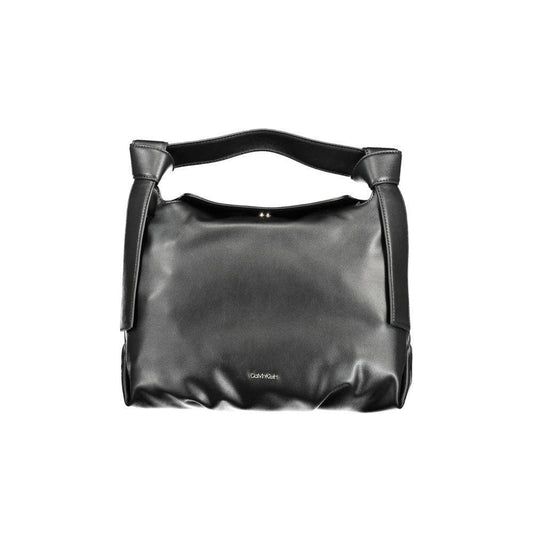 Calvin Klein Black Polyester Handbag CA-17552