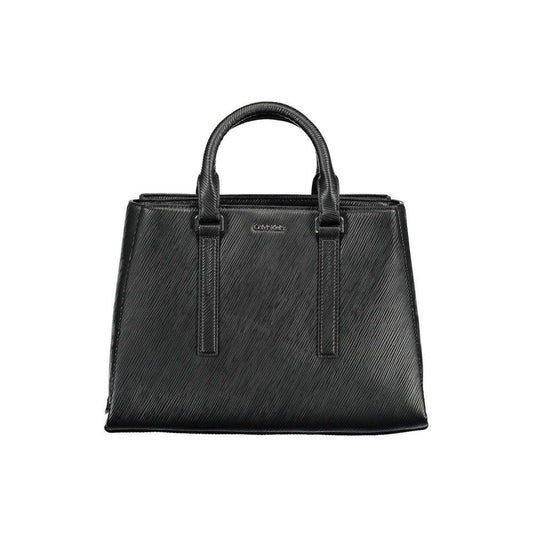 Calvin Klein Black Polyester Handbag CA-17723