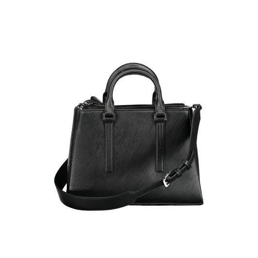 Calvin Klein Black Polyester Handbag CA-17723