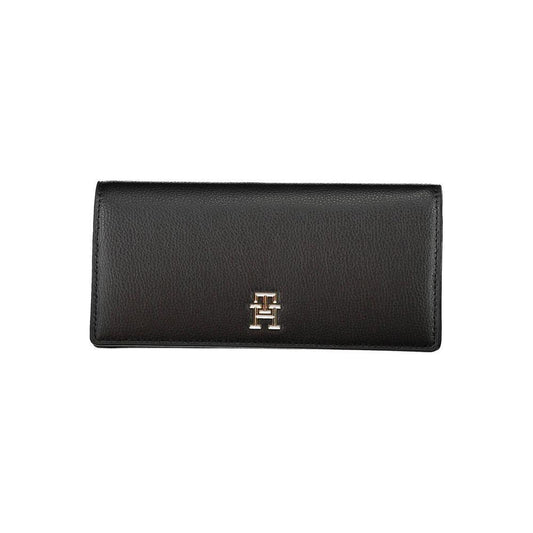 Tommy Hilfiger Black Polyethylene Wallet TO-20469