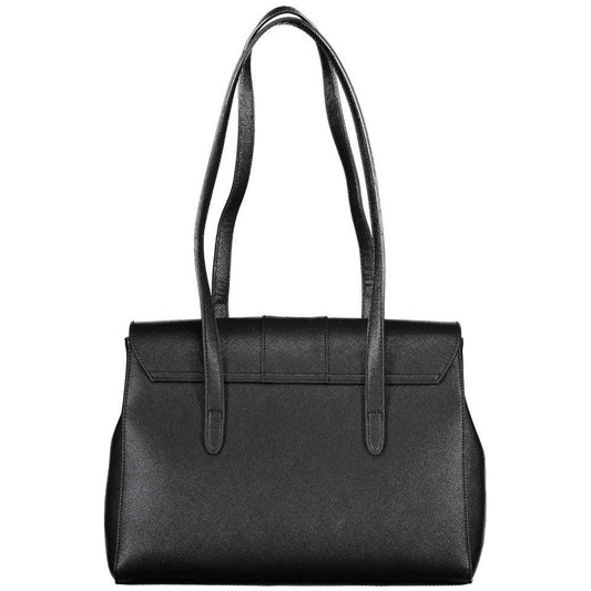 Mario Valentino Black Polyethylene Handbag VA-21593