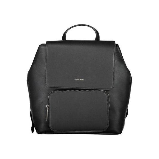 Calvin Klein Black Polyester Backpack CA-22412