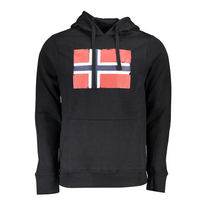 Norway 1963 Black Cotton Men Sweater