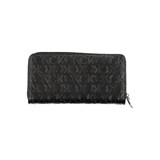 Calvin Klein Black Polyester Wallet CA-25939