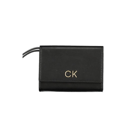 Calvin Klein Black Polyester Wallet CA-25955
