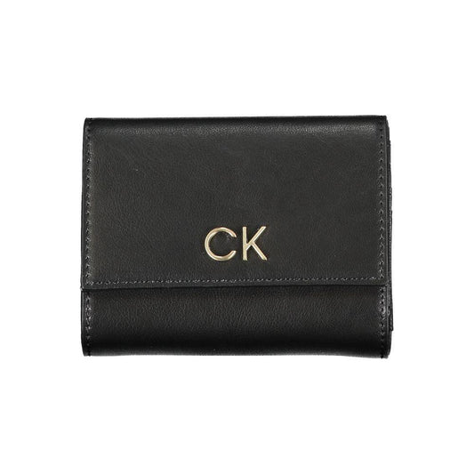 Calvin Klein Black Polyester Wallet CA-25962