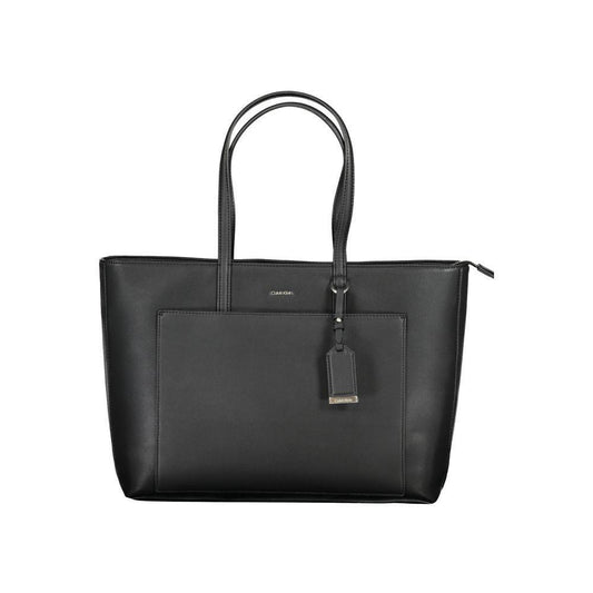 Calvin Klein Black Polyester Handbag CA-26003