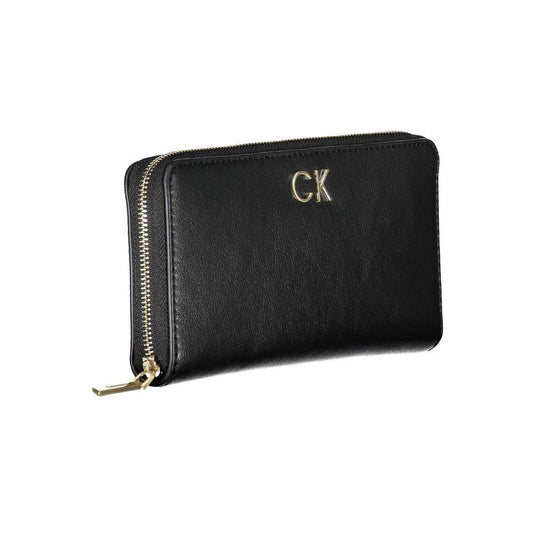 Calvin Klein Black Polyester Wallet CA-26195