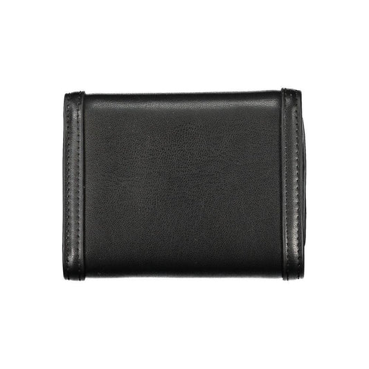 Tommy Hilfiger Black Polyethylene Wallet TO-27161
