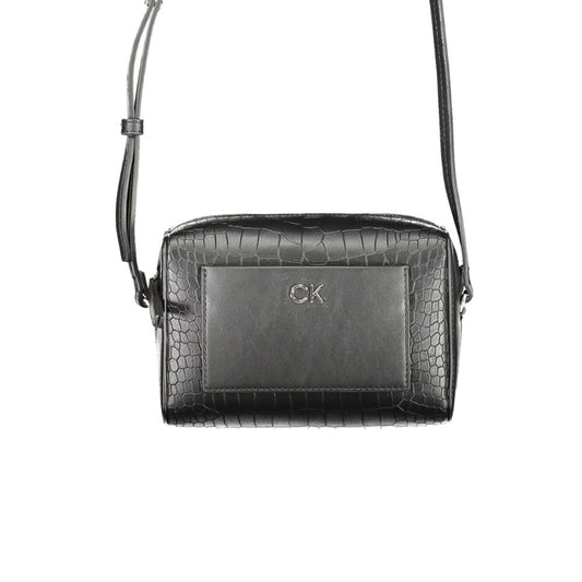 Calvin Klein Black Polyester Handbag CA-30953