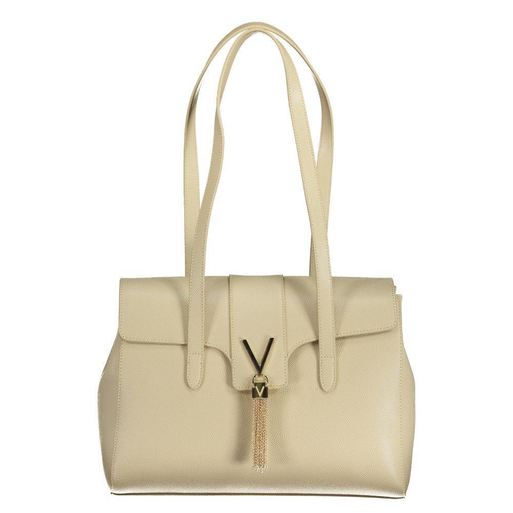 Front view with bag zipped and handles upright.