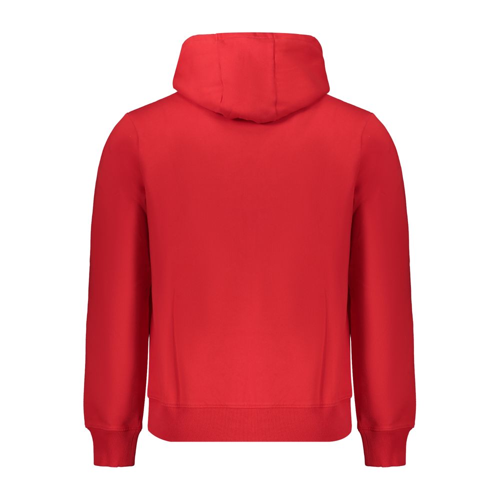 Napapijri Red Cotton Men Sweater