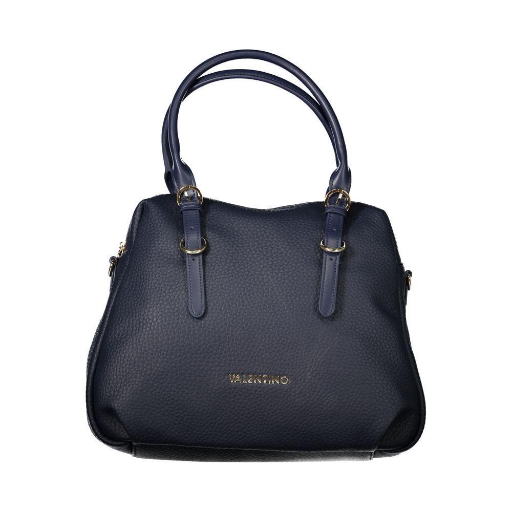 Front view with bag zipped and handles upright.