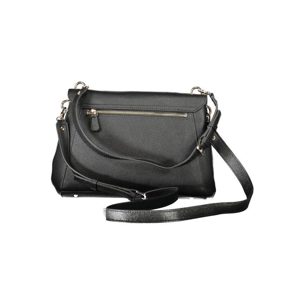 Front view with bag zipped and handles upright.