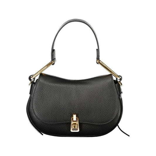 Coccinelle Black Leather Handbag CO-34888