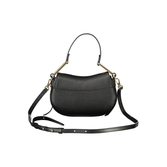 Coccinelle Black Leather Handbag CO-34888