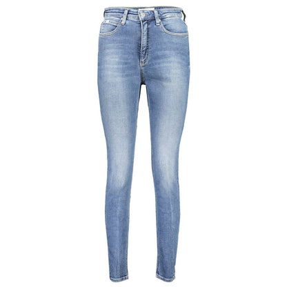 Calvin Klein Blue Cotton Jeans Denim