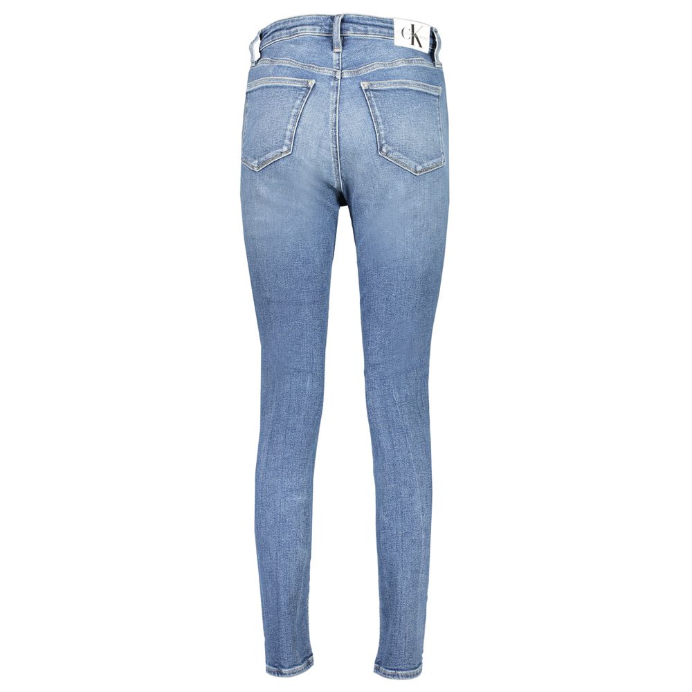 Calvin Klein Blue Cotton Jeans Denim