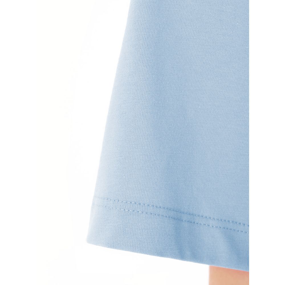 Comme Des Fuckdown Blue Cotton T-Shirt