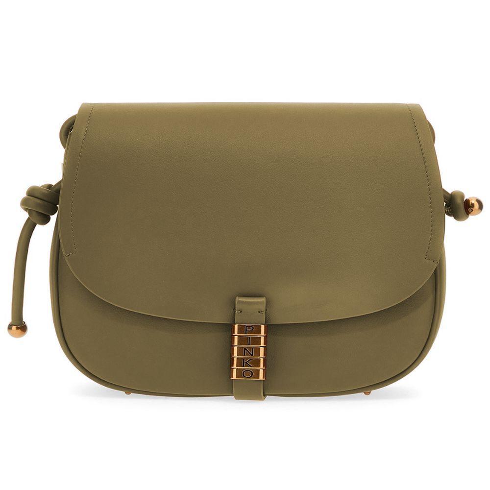 Front view with bag zipped and handles upright.