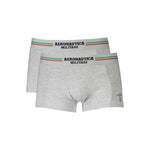 Aeronautica Militare Gray Cotton Underwear AE-3324-XXL