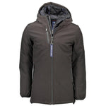 Yes Zee Black Polyester Jacket