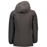 Yes Zee Black Polyester Jacket