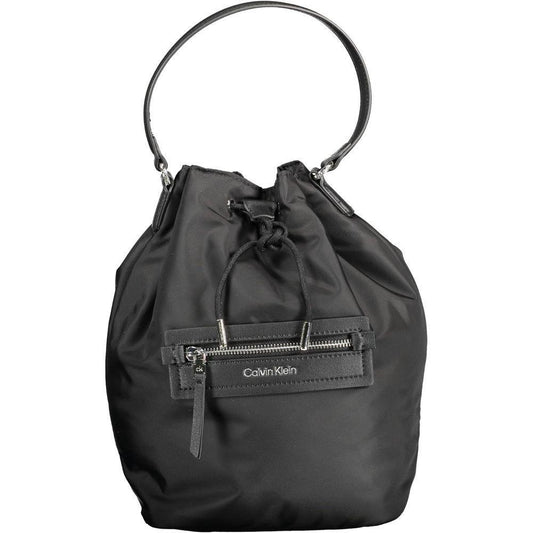 Calvin Klein Black Polyester Handbag CA-12839