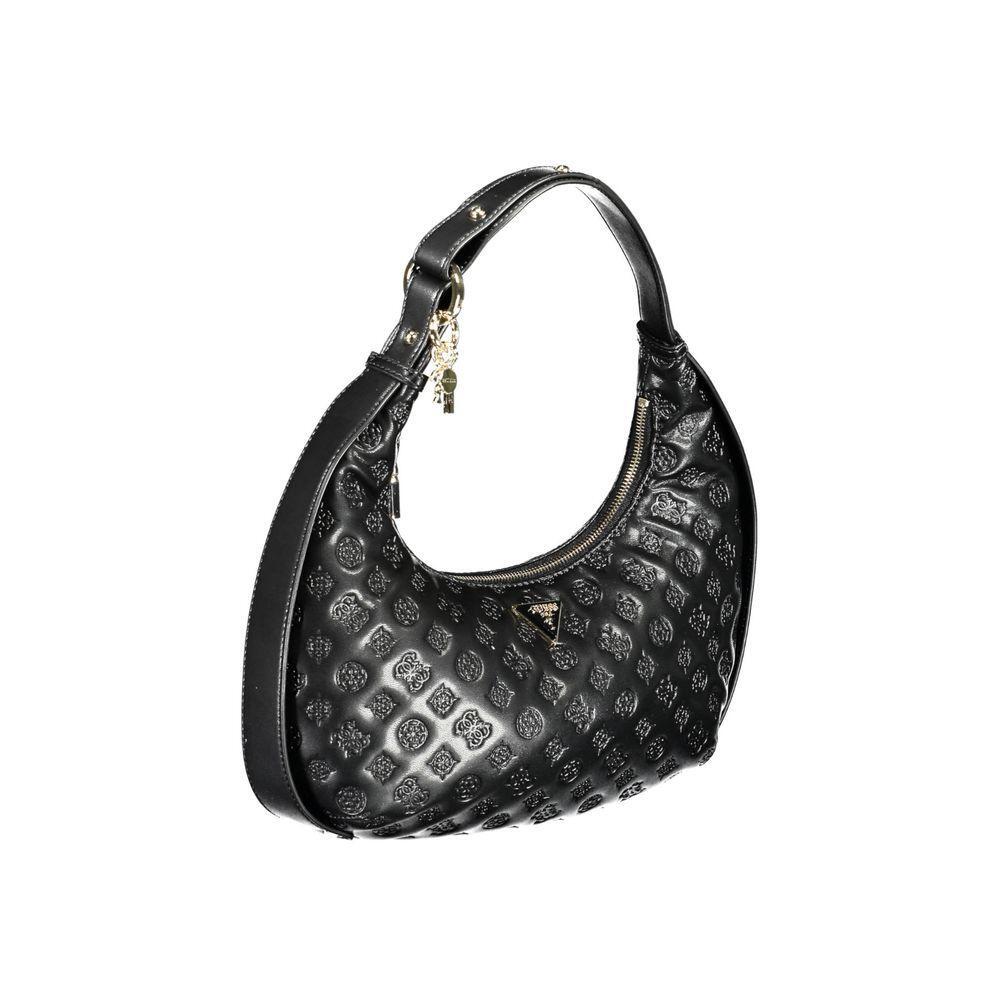 Front view with bag zipped and handles upright.