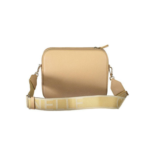Coccinelle Beige Leather Handbag CO-18571
