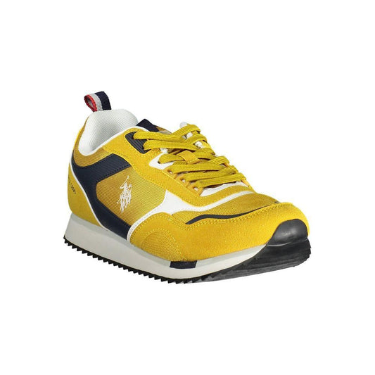 U.S. POLO ASSN. Yellow Polyester Sneaker US-20380-EU44/US11