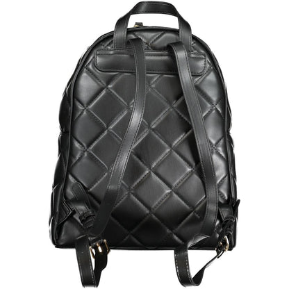 Mario Valentino Black Polyethylene Backpack