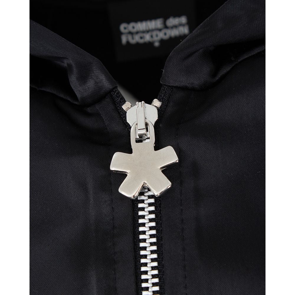 Comme Des Fuckdown Black Polyester Hoody