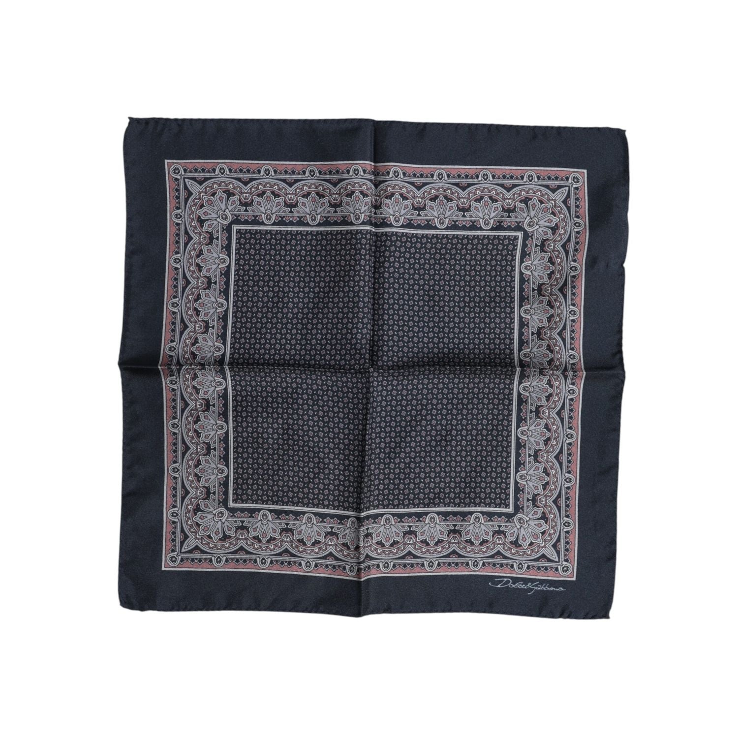 Dolce & Gabbana Multicolor Fantasy Silk Square Foulard Scarf