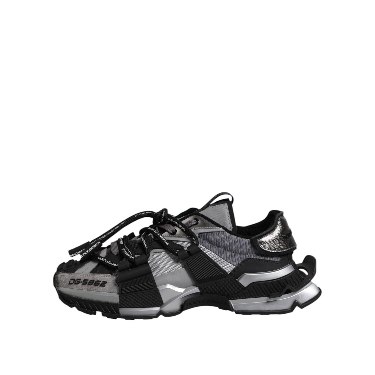 Dolce & Gabbana Multicolor Panelled Space Sneakers Shoes