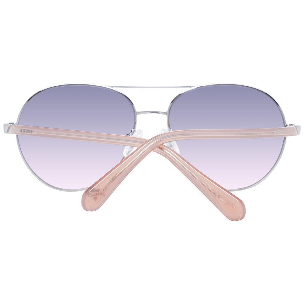 Guess Gray Metal Sunglasses