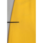 Dolce & Gabbana Yellow One Shoulder Side Slit Sheath Dress DR81756-44