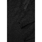 Dolce & Gabbana Black Nylon Lace Long Sleeve Blouse Top TSH906999-42