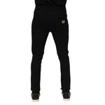 Dolce & Gabbana Black Viscose Drawstring Men Jogger Pants PAN76336-44