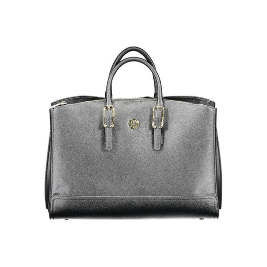 Tommy Hilfiger Black Polyethylene Handbag TO-10040