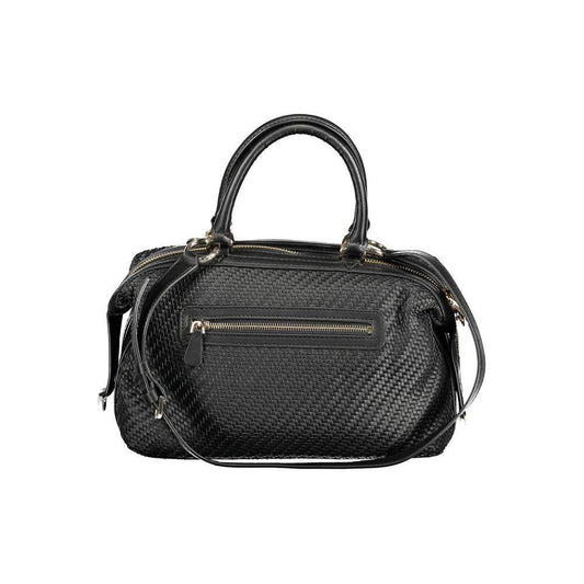 Guess Jeans Black Polyethylene Handbag GU-10623