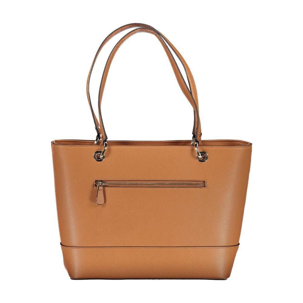 Guess Jeans Brown Polyethylene Handbag GU-15814