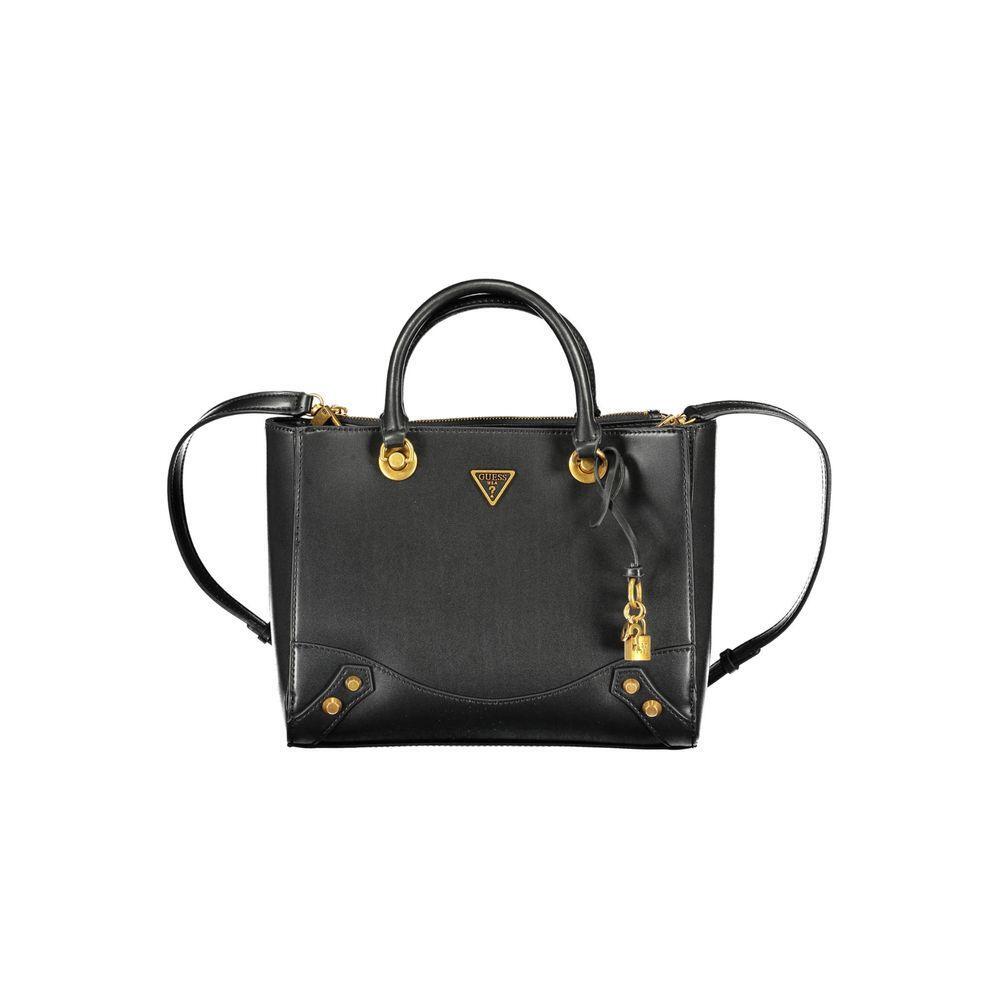 Front view with bag zipped and handles upright.