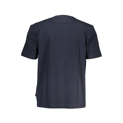 Hugo Boss Blue Cotton T-Shirt