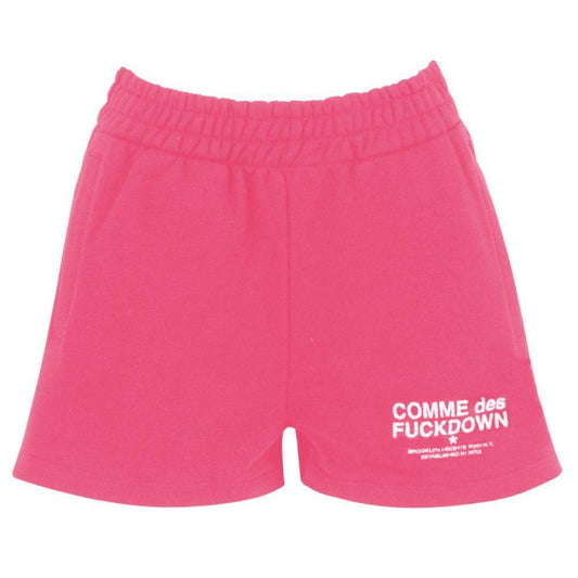 Comme Des Fuckdown Pink Cotton Short CO-15688-XS