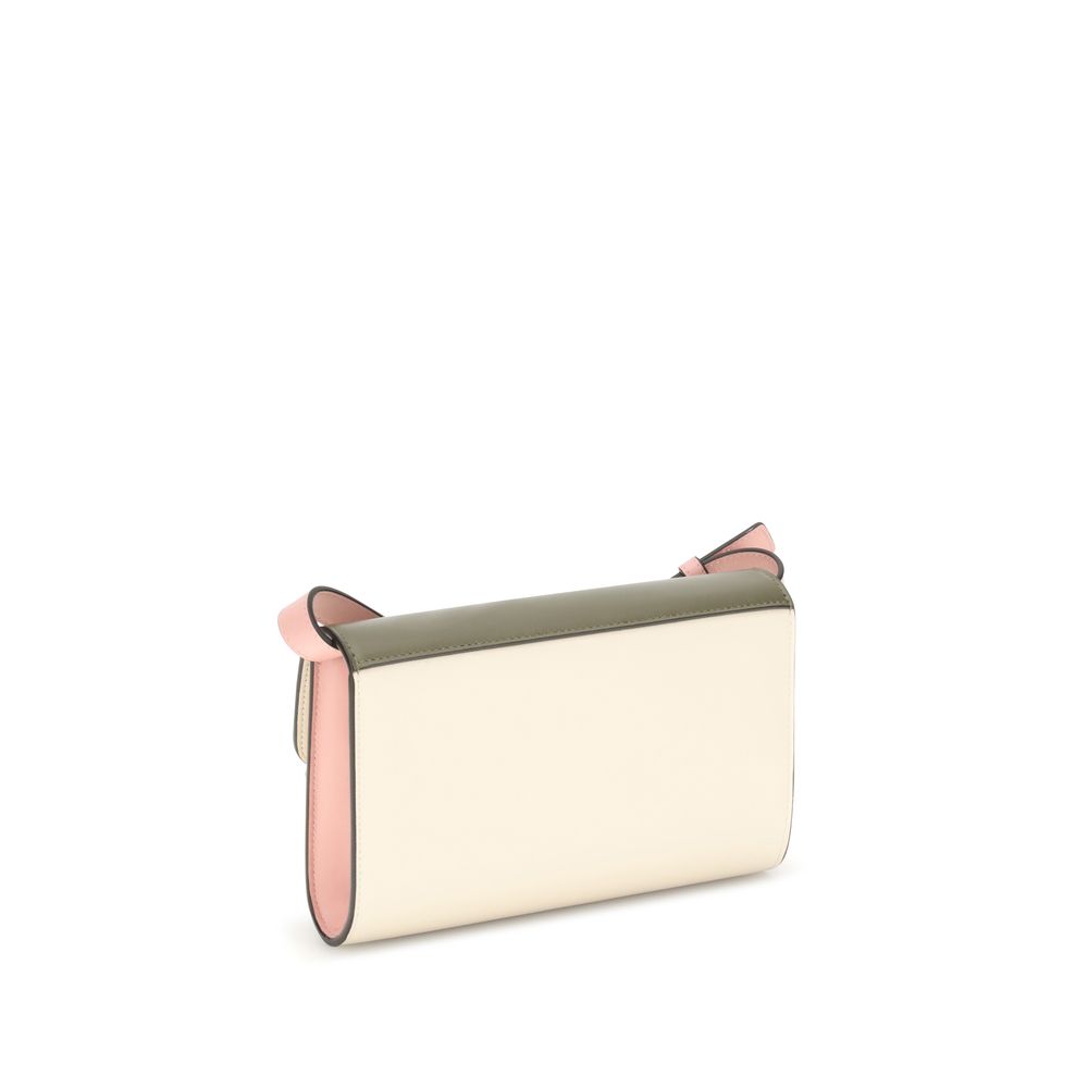 Marni Multicolor Calf Leather Bos Taurus Shoulder Bag