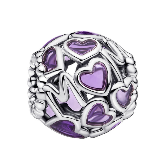 PANDORA CHARMS Mod. OPENWORK HEARTS MUM