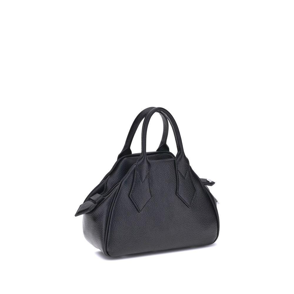 Front view with bag zipped and handles upright.