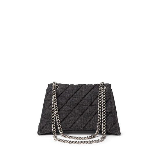 Balenciaga Black Fabric And Leather Shoulder Bag BA-9556676