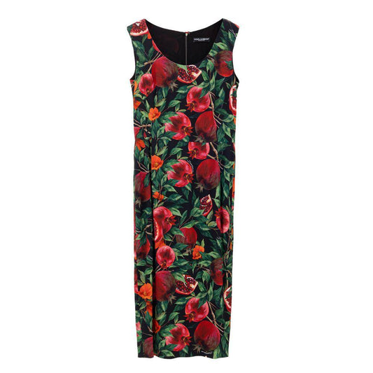 Dolce & Gabbana Bicolor Viscose Long DO-961520051440-IT40|S